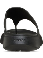 Crocs Black Getaway Triangle Flip-Flops - Image 6 of 7