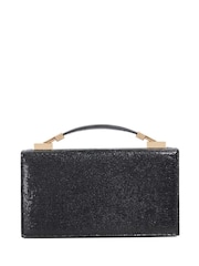 Dune London Black Skilled Top Handle Micro Bag - Image 3 of 5