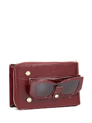 Dune London Red Sunrise Basic Phone Cross-Body Bag - Image 3 of 5