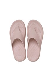 Crocs Pink Getaway Triangle Flip-Flops - Image 4 of 7