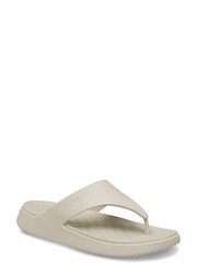 Crocs Cream Frappe Getaway Triangle Flip-Flops - Image 4 of 7