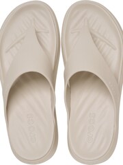 Crocs Cream Frappe Getaway Triangle Flip-Flops - Image 6 of 7
