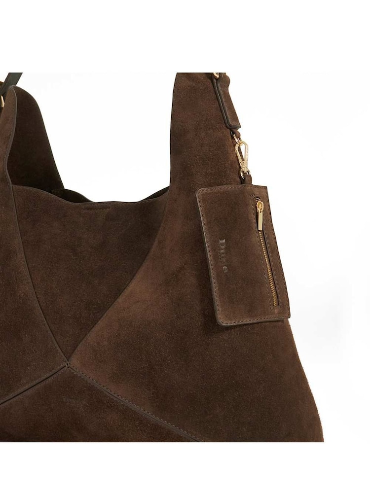 Dune London Brown Dearest Slouch Hobo Shoulder Bag - Image 5 of 5 Dune London Brown Dearest Slouch Hobo Shoulder Bag - Image 5 of 5