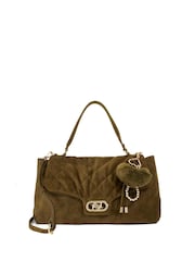 Dune London Green Regency Large Premium Shoulder Bag - Image 1 of 5