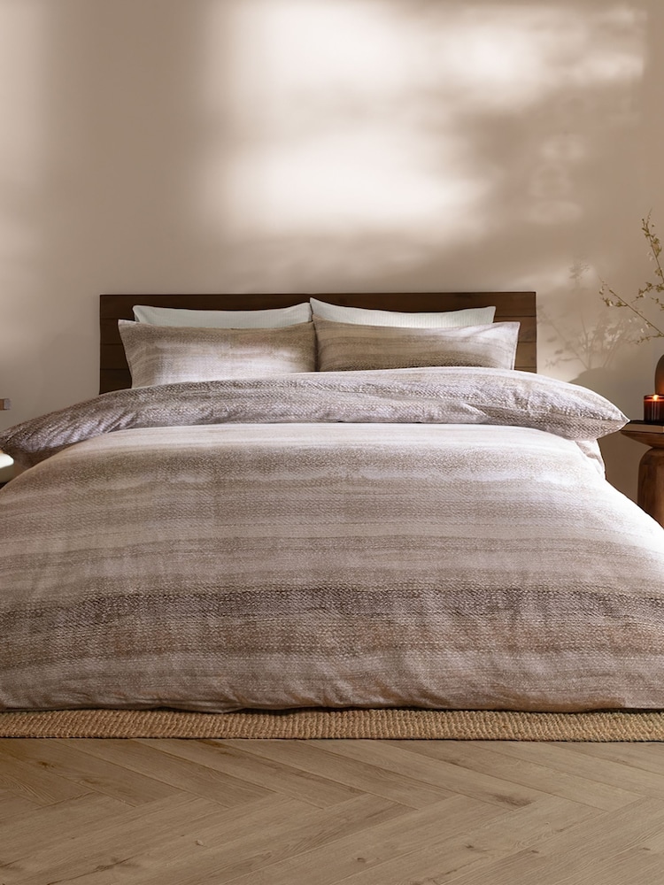 Yard Natural Swift Brushed Cotton Duvet Cover Set - Image 5 of 5 Yard Natural Swift Brushed Cotton Duvet Cover Set - Image 5 of 5