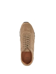 Dune London Brown Treyson Clean Panel Runner Trainers - Image 5 of 6