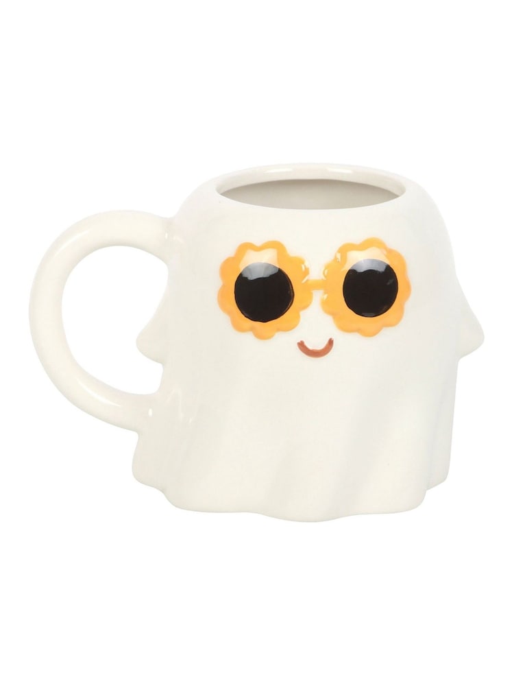 Something Different White Groovy Ghost Mug - Image 2 of 4 Something Different White Groovy Ghost Mug - Image 2 of 4
