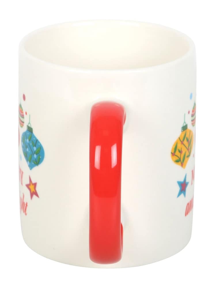 Something Different White Merry and Bright Bauble Mug - Image 4 of 4 Something Different White Merry and Bright Bauble Mug - Image 4 of 4
