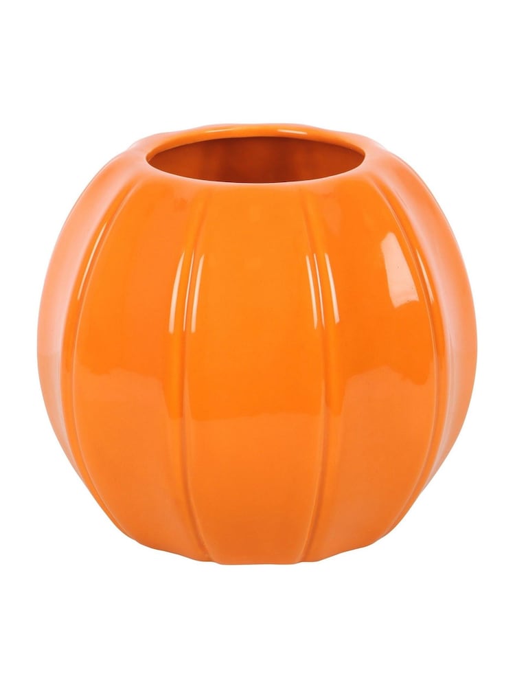 Something Different Orange Pumpkin Vase - Image 2 of 3 Something Different Orange Pumpkin Vase - Image 2 of 3