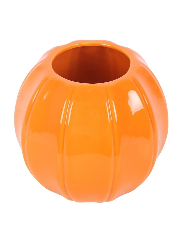 Something Different Orange Pumpkin Vase - Image 3 of 3 Something Different Orange Pumpkin Vase - Image 3 of 3