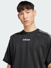 adidas Originals Black 90s Stripe Jersey - Image 1 of 5