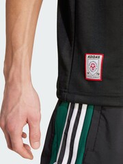 adidas Originals Black 90s Stripe Jersey - Image 4 of 5