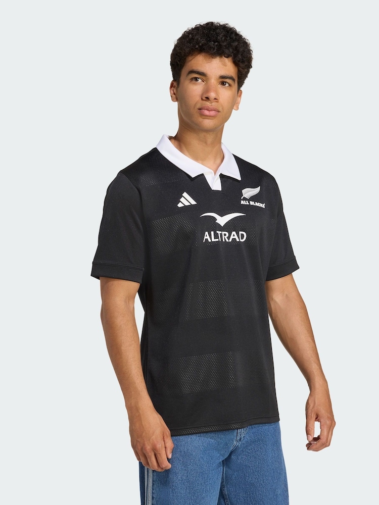 adidas Black All Blacks Home Jersey - Image 1 of 5 adidas Black All Blacks Home Jersey - Image 1 of 5