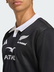 adidas Black All Blacks Home Jersey - Image 3 of 5