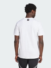 adidas White Copa Graphic T-Shirt - Image 2 of 5