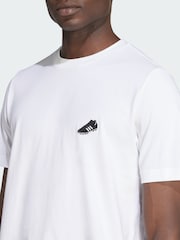 adidas White Copa Graphic T-Shirt - Image 3 of 5