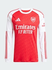 adidas Red Arsenal 25/26 Long Sleeve Home Jersey - Image 5 of 5