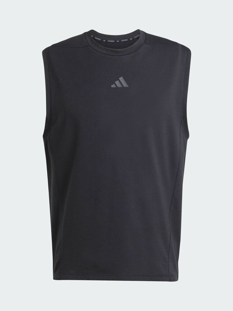 adidas Black D4T X Sleeveless Tank Top - Image 5 of 5 adidas Black D4T X Sleeveless Tank Top - Image 5 of 5