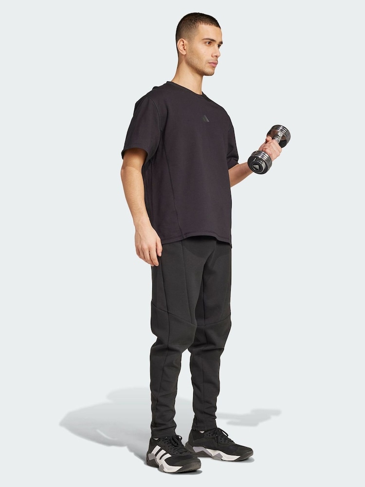 adidas Black D4T X T-Shirt - Image 1 of 5