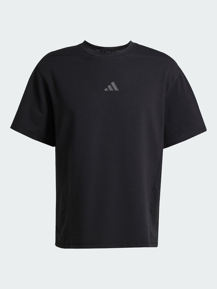 adidas Black D4T X T-Shirt - Image 5 of 5