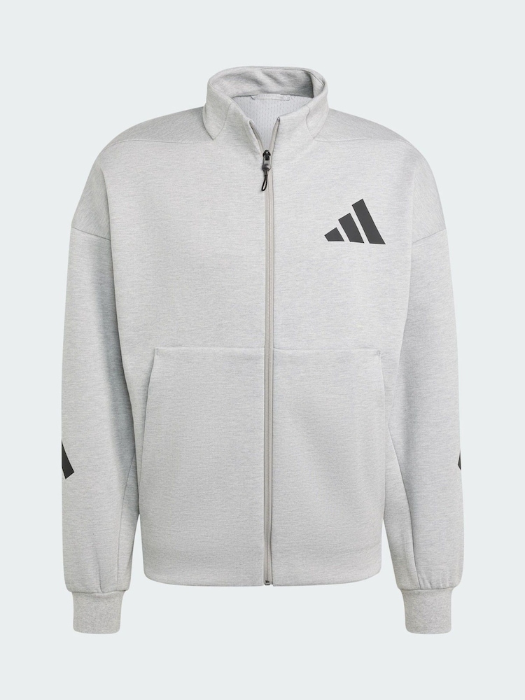 adidas Grey Z.N.E. Track Top - Image 5 of 5