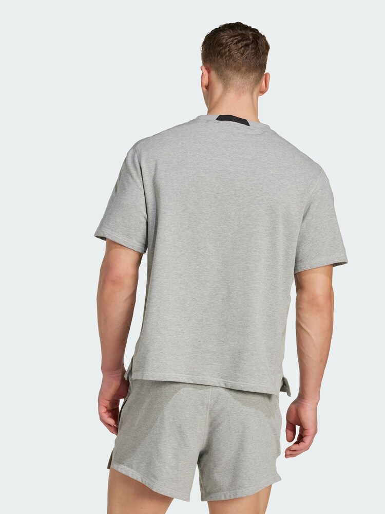 adidas Grey D4T X T-Shirt - Image 1 of 5 adidas Grey D4T X T-Shirt - Image 1 of 5