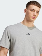 adidas Grey D4T X T-Shirt - Image 2 of 5