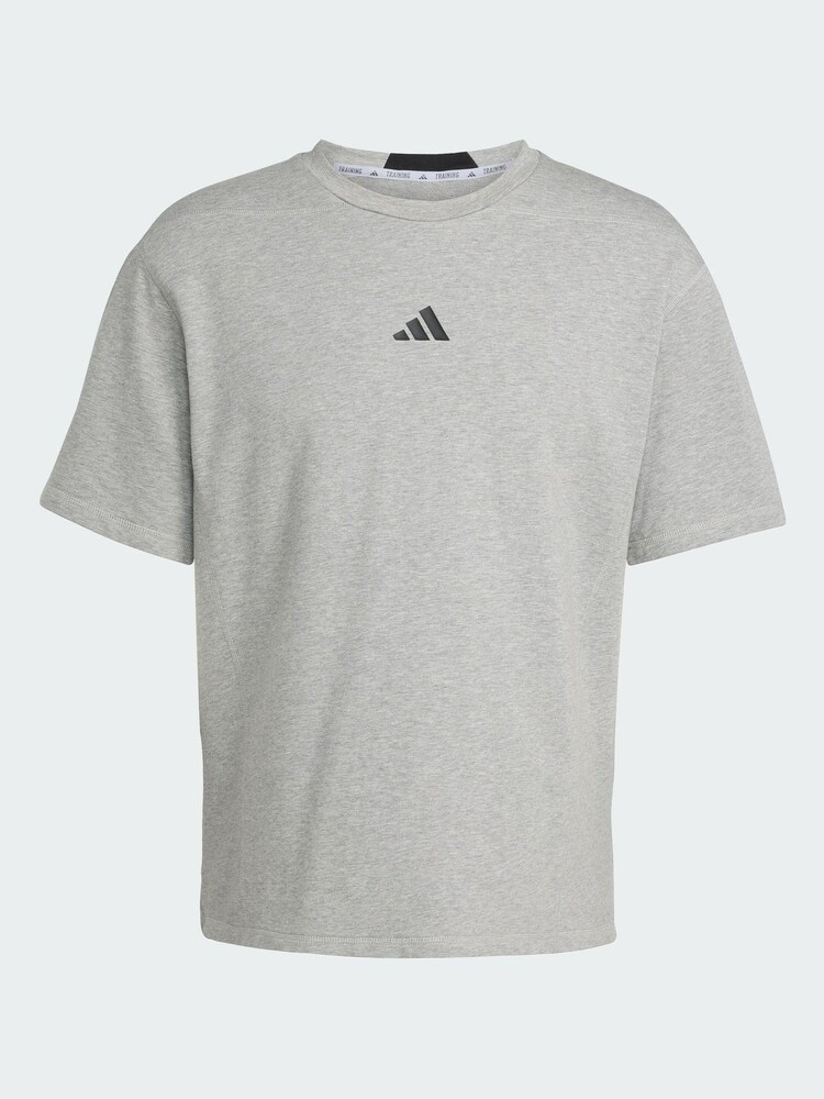 adidas Grey D4T X T-Shirt - Image 5 of 5