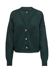 ONLY Green Button Through Cardigan - Image 4 of 6