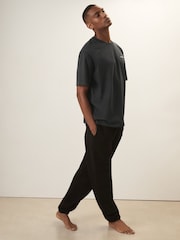 Reiss Black Principal Reiss | Royal Ballet Logo Unisex Fit T-Shirt - Image 3 of 8
