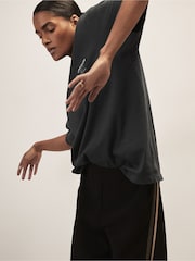 Reiss Black Principal Reiss | Royal Ballet Logo Unisex Fit T-Shirt - Image 7 of 8