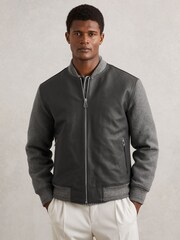 Reiss Grey Pearman Jacket - Image 1 of 6