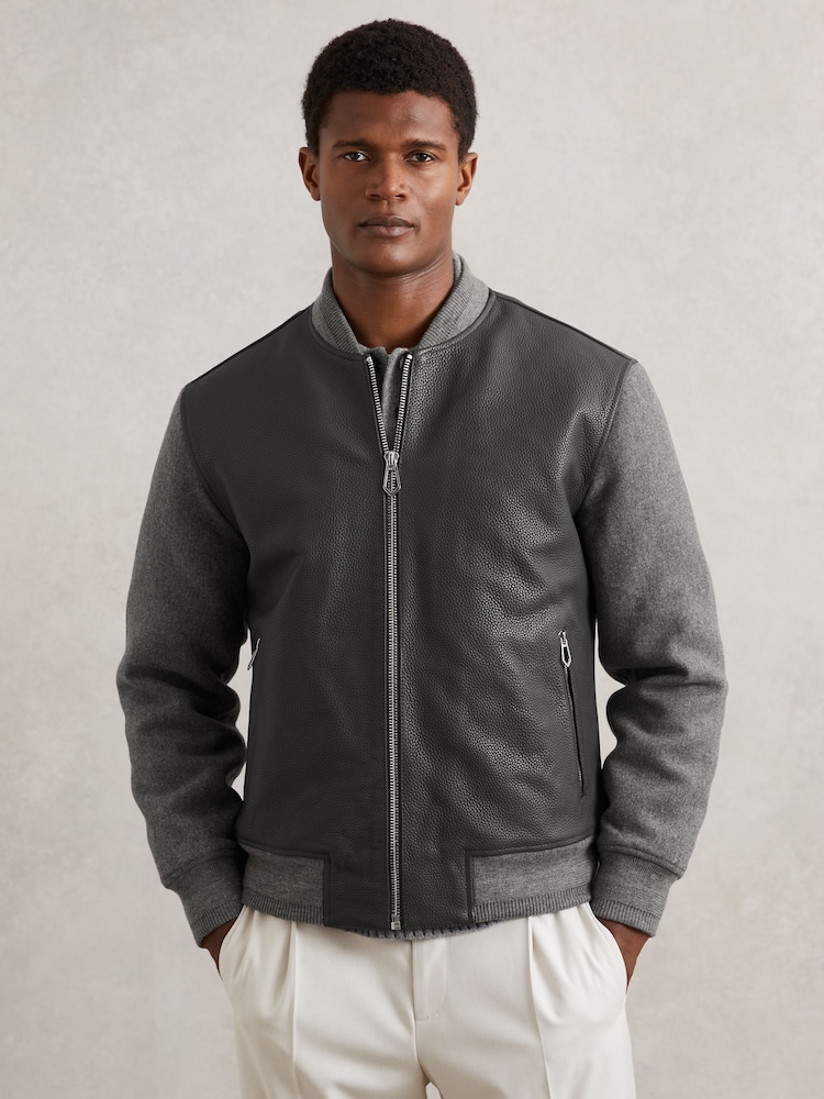 Reiss Grey Pearman Jacket - Image 1 of 6