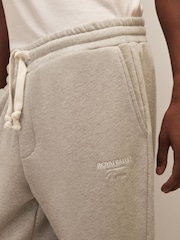 Reiss Grey Melange Jeté Reiss | Royal Ballet Cuffed Joggers - Image 3 of 6