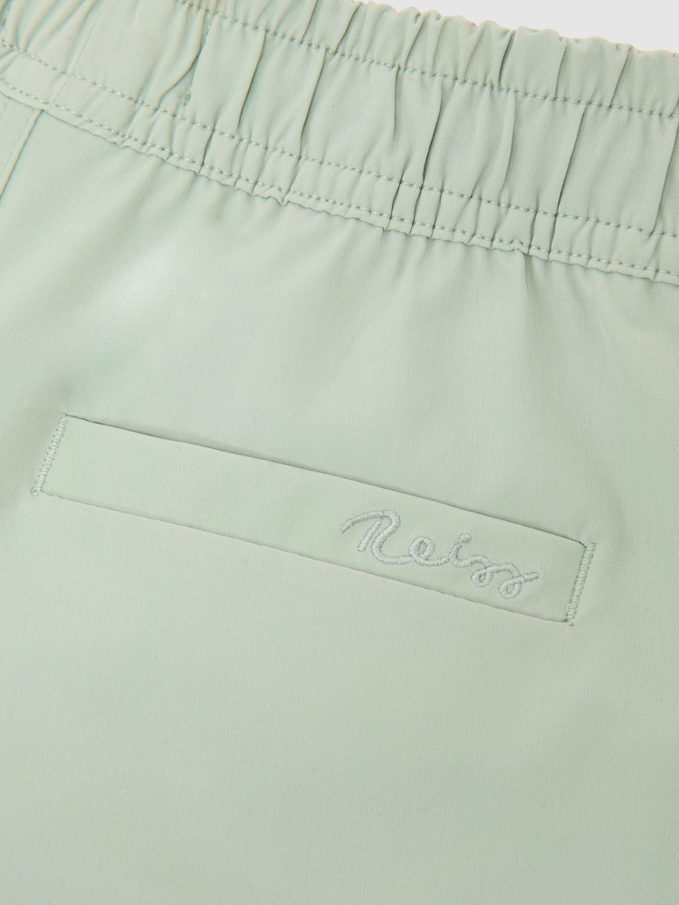 Reiss Mint Green Cliff 13-14 yrs Printed Drawstring Swim Shorts - Image 6 of 6