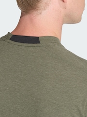 adidas Green Designed for Training Workout T-Shirt - Image 4 of 4