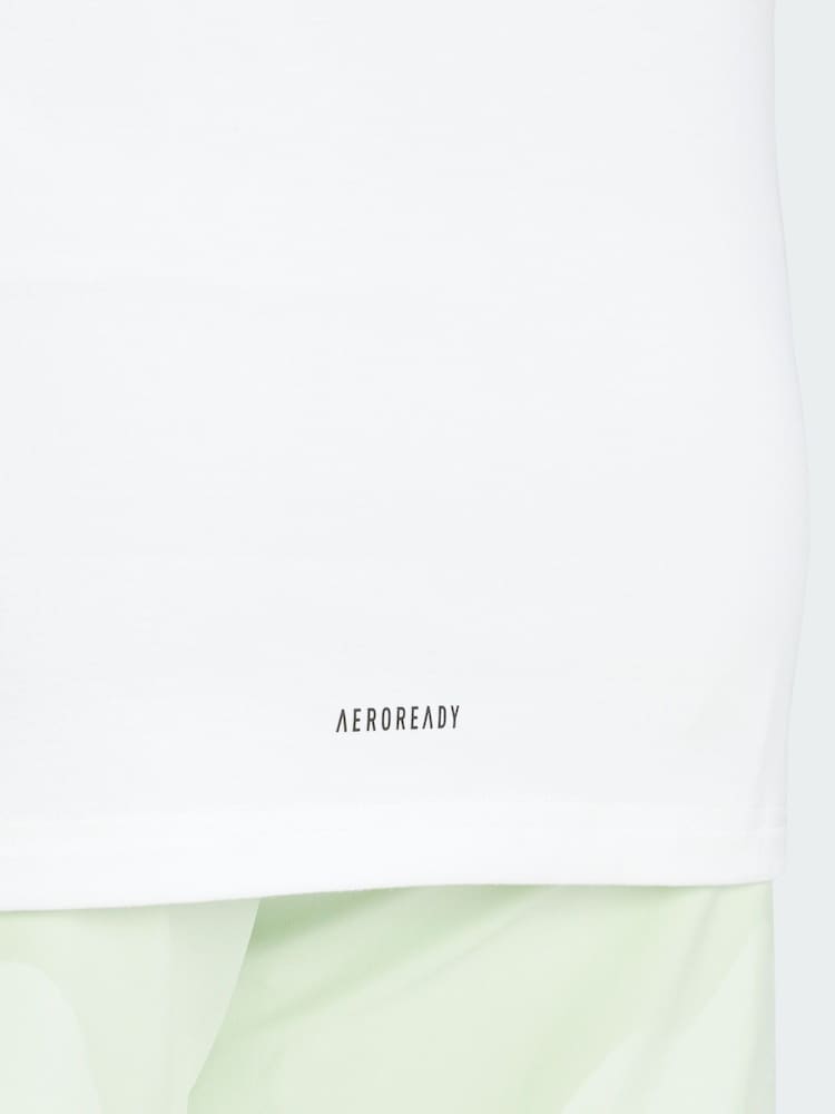 adidas White Designed For Training Workout T-Shirt - Image 3 of 3 adidas White Designed For Training Workout T-Shirt - Image 3 of 3