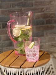 Decoris Pitcher & Plastic Glasses Set - Image 1 of 2