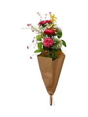 Decoris Peony & Daisy Wildflower Faux Bouquet - Image 3 of 3