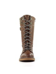Lunar Caesar Wide Fit Brown Boots - Image 3 of 6