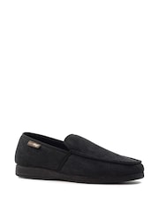 Lazy Dogz Lazy Dogz Dylan Full Black Slippers - Bild 1 von 5