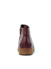 Lunar Red Claire III  Leather Ankle Boots - Image 5 of 9