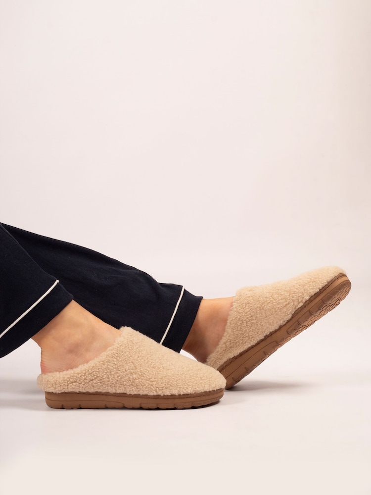 Lunar Lunar Burford Cream Gift Boxed Slippers - Imagem 1 de 6