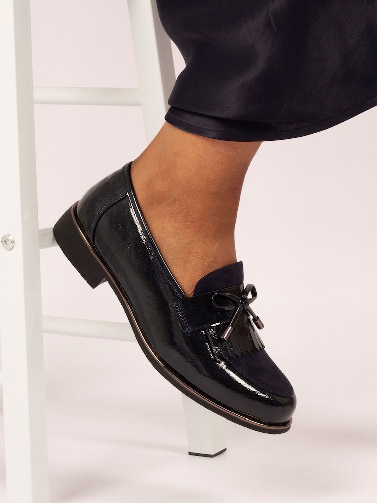 Lunar Cheska Blue Loafers - Image 1 of 7 Lunar Cheska Blue Loafers - Image 1 of 7