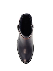 Lunar Blue Cassie Low Heel Ankle Boots - Image 5 of 7