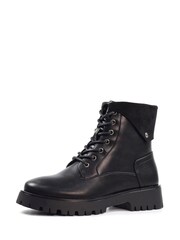 Lunar Dante Chunky Ankle Black Boots - Image 3 of 8