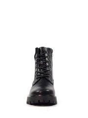 Lunar Dante Chunky Ankle Black Boots - Image 4 of 8