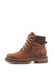 Lunar Caramel Waterproof Brown Boots - Image 3 of 8
