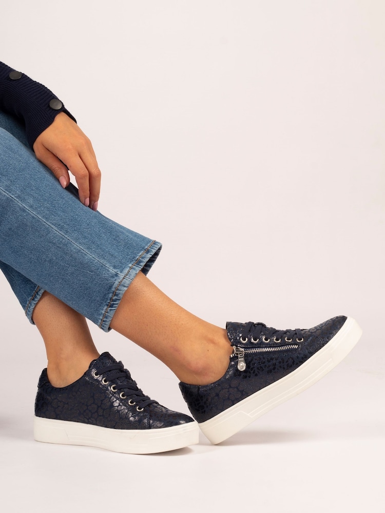 Lunar Blue Haywood Trainers - Image 3 of 3 Lunar Blue Haywood Trainers - Image 3 of 3