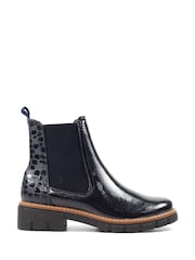 Lunar Blue Peace Ankle Boots - Image 3 of 9